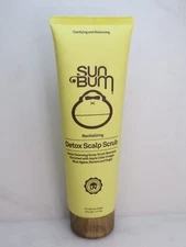SUN BUM DETOX SCALP SCRUB DEEP CLEANSING SHAMPOO 6 OZ NWOB