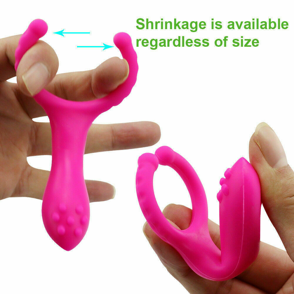 Male-Cock-Ring-Clip-Toy-Bullet-Vibrator-Clit-Massage-Adult-Female Use  Lubricants | eBay