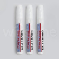 1/2/3 Grout Pen Revives & Restores Tile Grout Anti-Mould Whitening Pen White