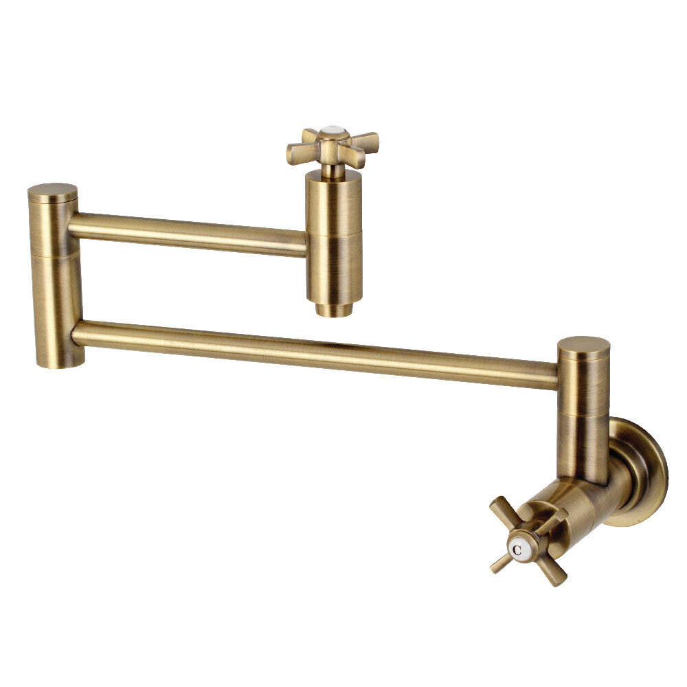 こーき Kingston Brass KS8103ZX Millennium Wall Mount Pot Filler Kitchen