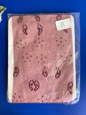 Vintage 1980s 1990s Sheer Burgundy Novelty Pantyhose Size B Dotted