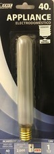 FEIT ELECTRIC 40-Watt T6.5 Frosted Tubular Appliance Light Bulb w/ Int. Base