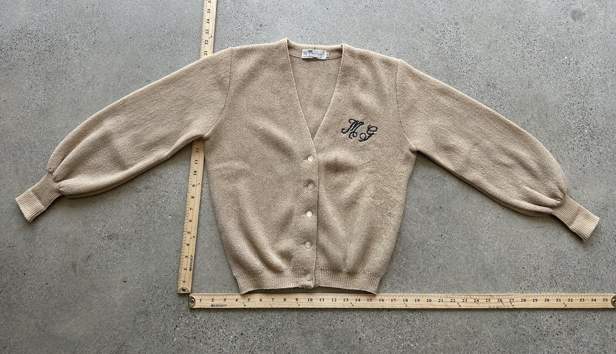 Vintage 1950s Parker of Vienna NYC 50% Alpaca Fur 50% Wool Brown