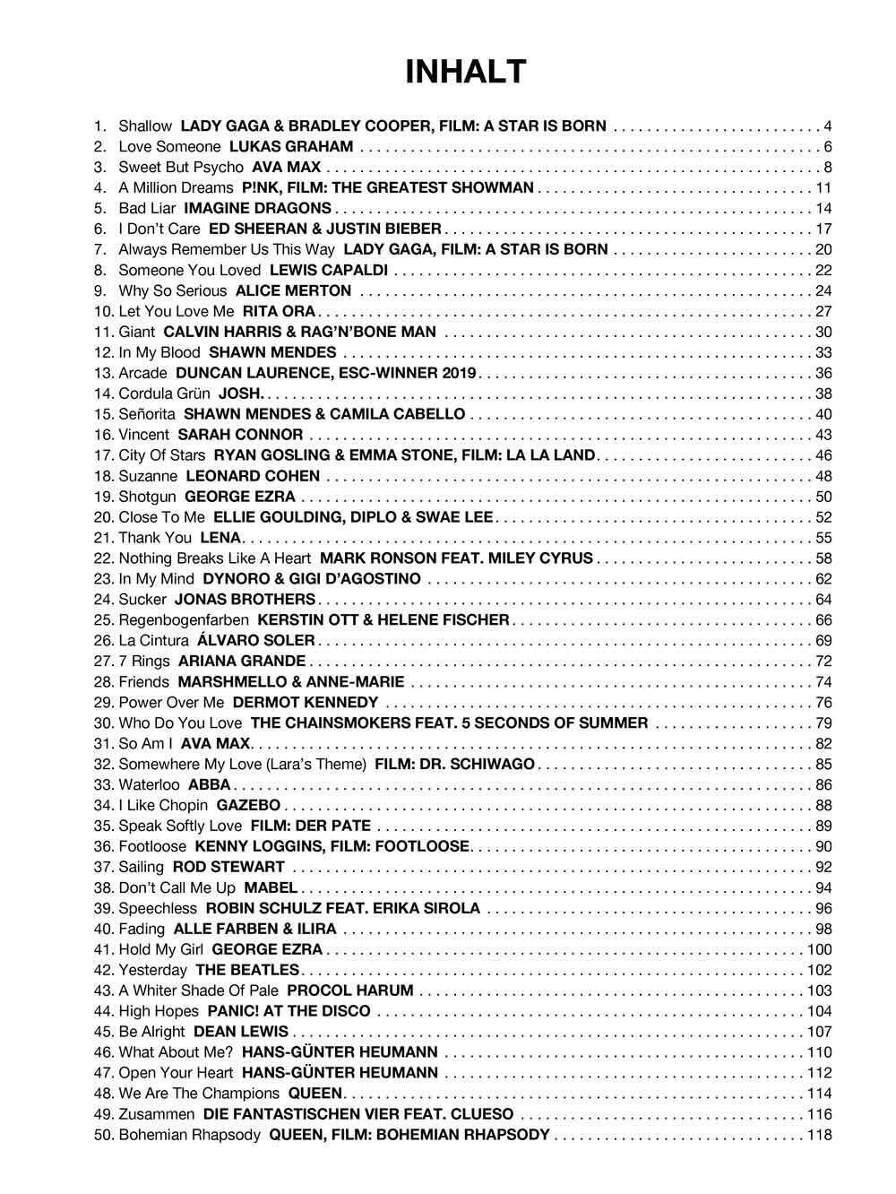 Thumbnail - Keyboard Gefällt Mir 9 - 50 Chart Und Film Hits | Taschenbuch |