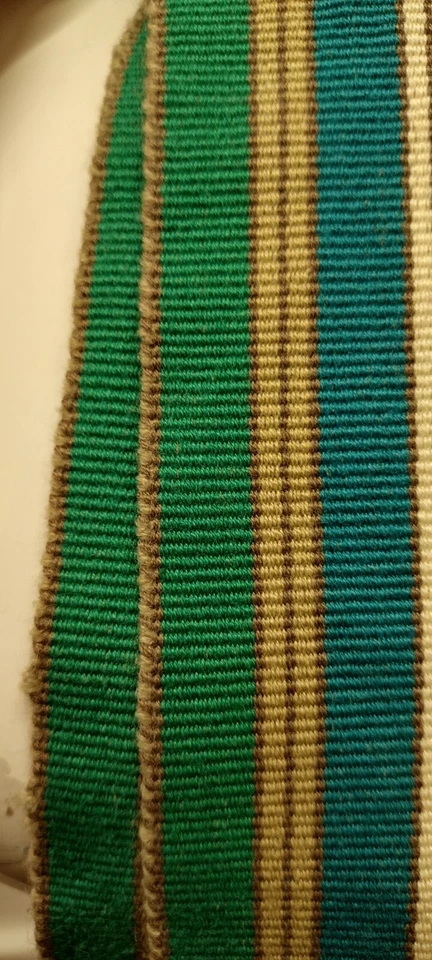 Vintage 80s Rainbow Wide Belt Sash Liz Claiborne DESIGNER Unisex Size M L Gay - Image 4 of 4