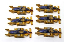 6pc TYCO Slot Car Formula One F1 Kraco 18 Andretti Indy F-1 BODY ONLY 8987 DIRTY