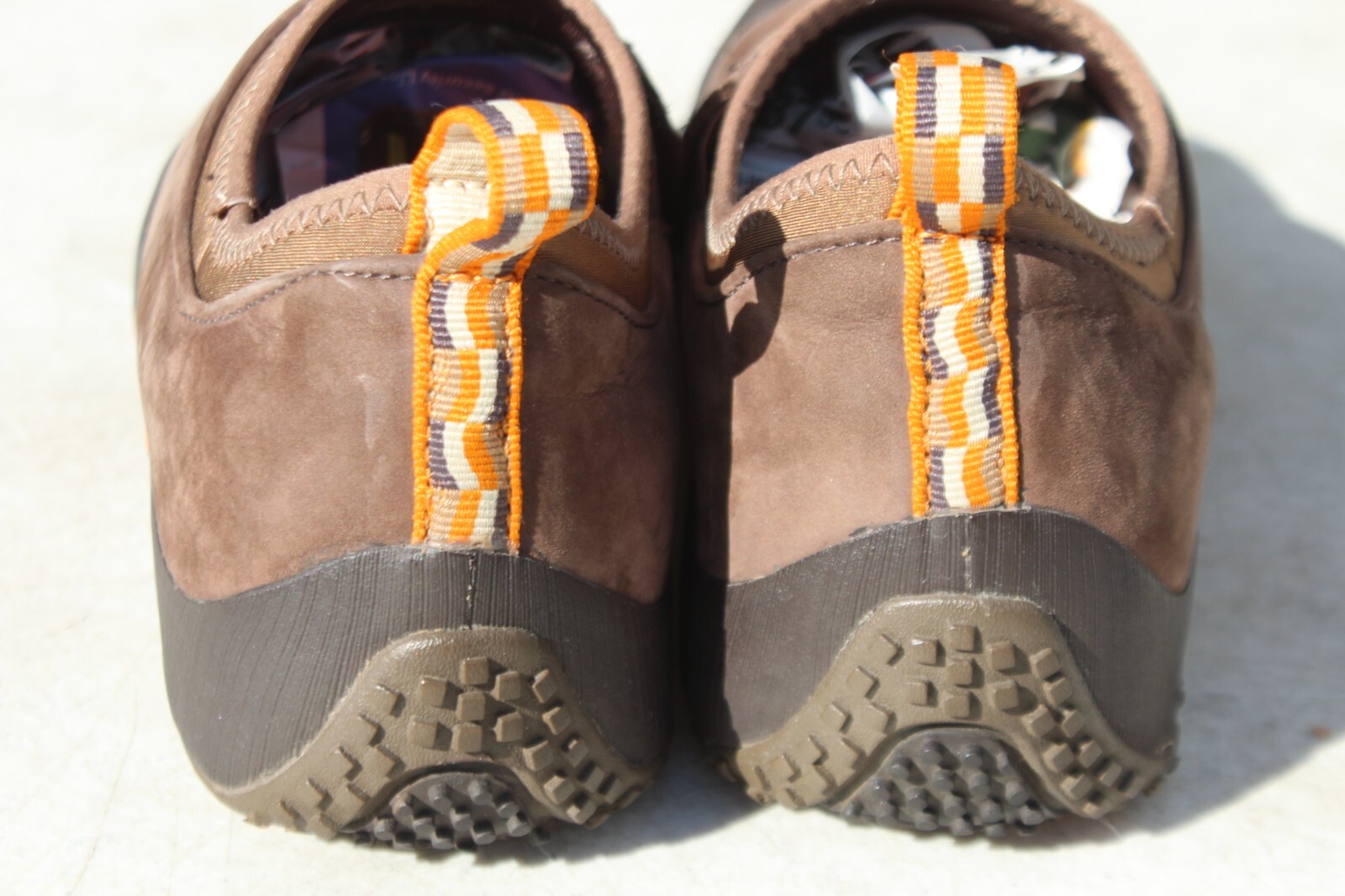 Merrell Improv Moc scarpe donna slip on comode scamosciate cioccolato taglia 9 5