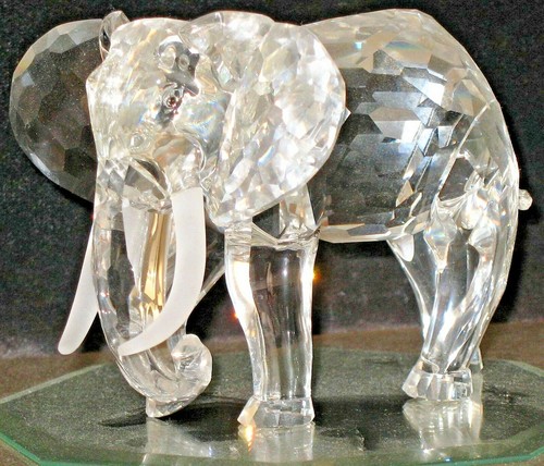 Swarovski crystal "Inspiration Africa"1993-1995, Kudo, Lion, Elephant + SCS swan - Bild 5 von 6