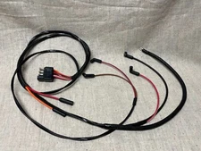 1965 Mustang Engine Gauge Wiring Harness, V8 w/ Lamps & 2 Speed Heater