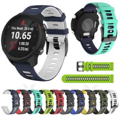 Per Garmin Forerunner 255 255S 265S 265 Cinturino In Silicone Per Garmin Vivoactive 4 4S Venu 2 3S Smart Watch Band - Foto 6