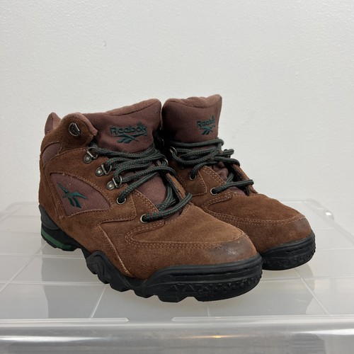 Vtg Reebok Brown Hiking Trail Boots 