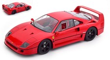 Modellino auto scala 1:18 KK Scale FERRARI F40 1990 rosso diecast modellismo