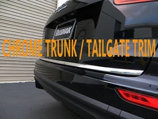 CHROME TAILGATE TRUNK TRIM MOLDING ACCENT KIT BIMMER03