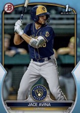 [DIGITAL] Topps Bunt - Jace Avina - Bowman 23 S1 - Sky Blue Prospect Base
