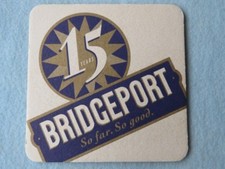 Bierglas Untersetzer Bridgeport Brewing Co Portland, Oregon 1984-1999 15 Jahre