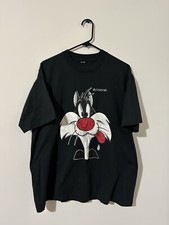 Vintage Looney Tunes Sylvester, The Cat 90s Single Stitch T-Shirt RARE