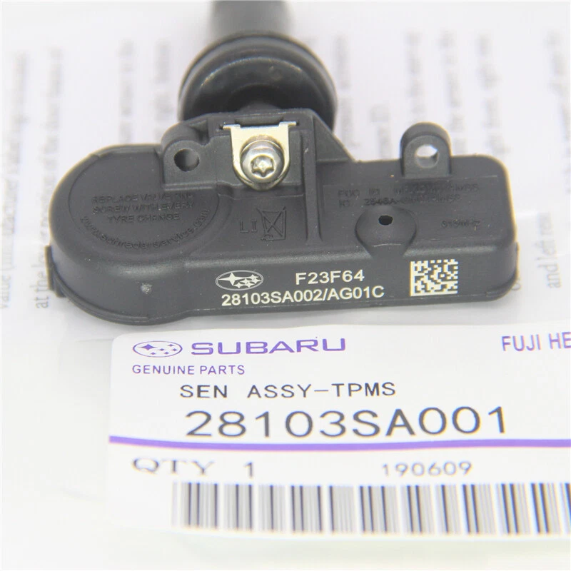 Комплект из 4 шт датчиков давления воздуха в шинах TPMS 28103SA001 28103AJ00A для Subaru WRX - Изображение 4 из 4
