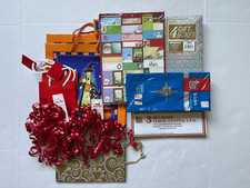 LOT OF 11 ITEMS CHRISTMAS HALLOWEEN PACKING SUPPLIES