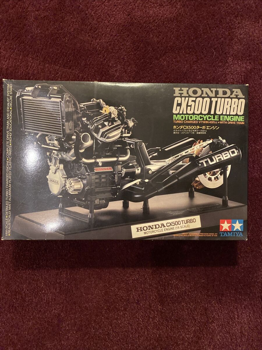 Tamiya 1/6 Honda CX500 Turbo Motorcycle Engine Kit New | eBay Tamiya 1/6 Honda CX500 Turbo Motorcycle Engine Kit New | eBay