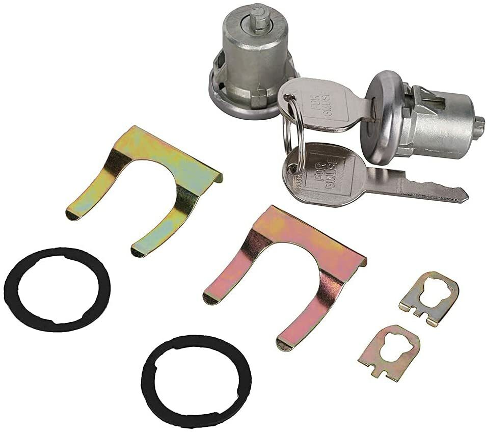 1 Pair Door Lock Cylinder Set For Chevy Chevrolet GMC Truck SUV Oldsmobile US