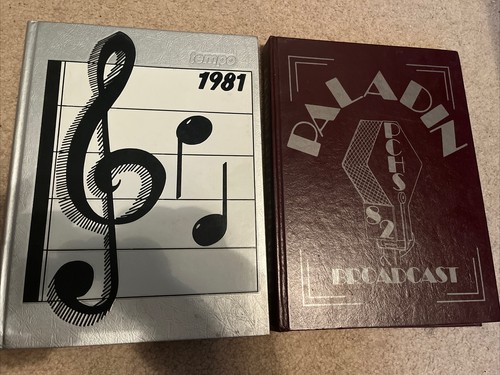 Class of 1981 + 1982 PARAMUS CATHOLIC HIGH SCHOOL NJ PALADIN Yearbook MINT