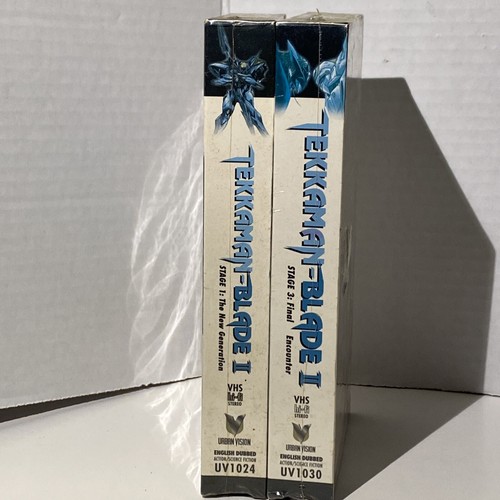 Sealed Tekkaman Blade II: Stage 1 & 3 1998, Subtitled Anime Manga VHS - SEALED - Picture 6 of 9