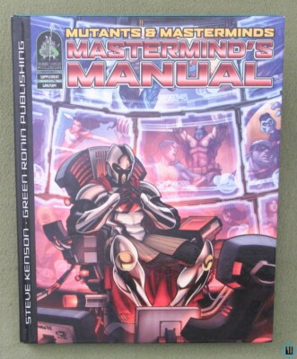 Mastermind's Manual (Mutants & Masterminds RPG) Green Ronin GRR2504
