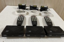 3 Cisco DTA 170 HD Digital Transport TV Receiver  Remote, Power Adapter  Cable