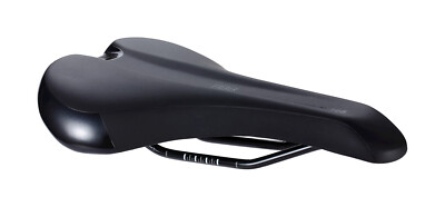BBB Spectrum Contour Mapped Wide Rennrad Sattel 165 x 265 mm schwarz BSD-133-A11