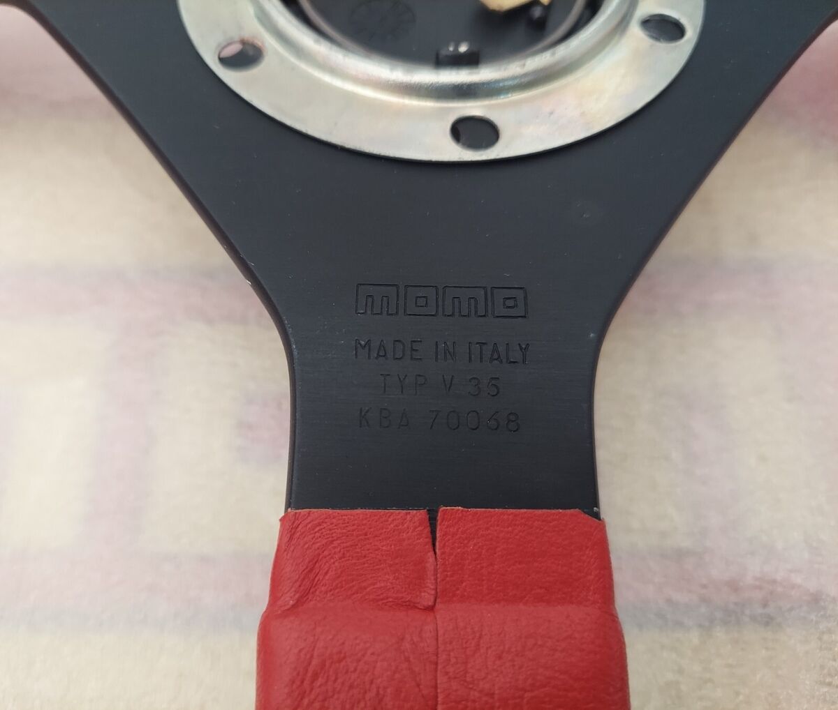Momo V35 KBA 70068 350mm Silver Steel Steering Wheel for Momo V35 KBA 70068 350mm Silver Steel Steering Wheel for