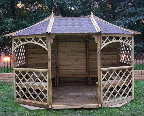 WOODEN GAZEBO PAVILION SALE 10Year Anti 