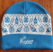 Coopers Brewery Beanie Blue/White 2022 Merchandise embroidered Logo