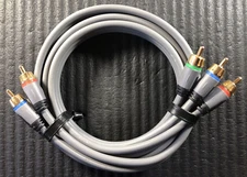 ROCKETFISH Gold Plated High Performance Audio Video Cable RGB Component RCA 4FT