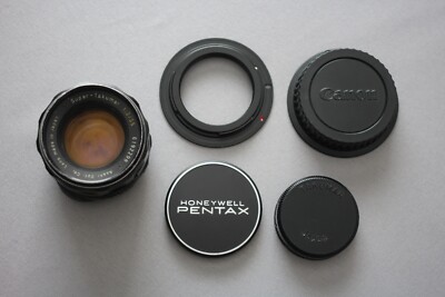 Asahi Pentax Super-Takumar 55mm f/2 MF Lens M42 Screw Mount