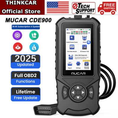 OBD2 Scanner Automotive Code Reader Car Diagnostic Tool Engine Fault ABS SRS
