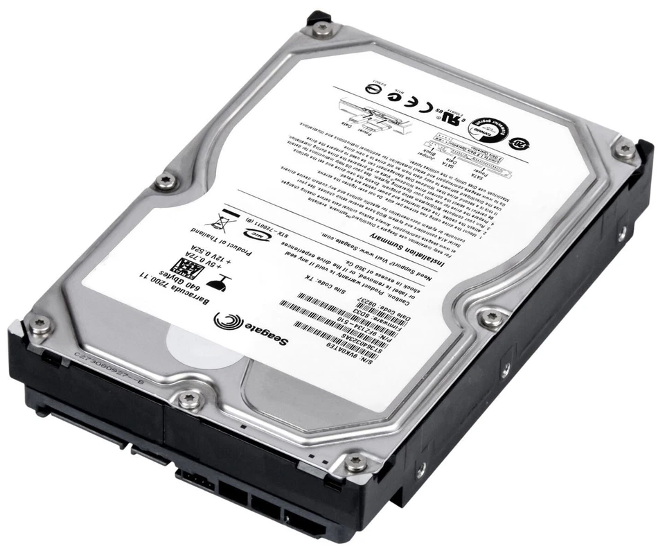 Hard Drive Seagate barracuda 7200.11 ST3640323AS 640GB 7.2K 32MB SATA II 3.5 " - Image 2 of 3