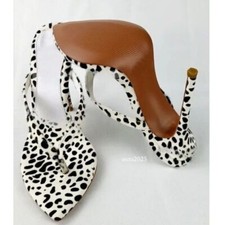 Ladies Summer New Women Buckle Flip Flops High Heels Fashion Dress Party Sandals