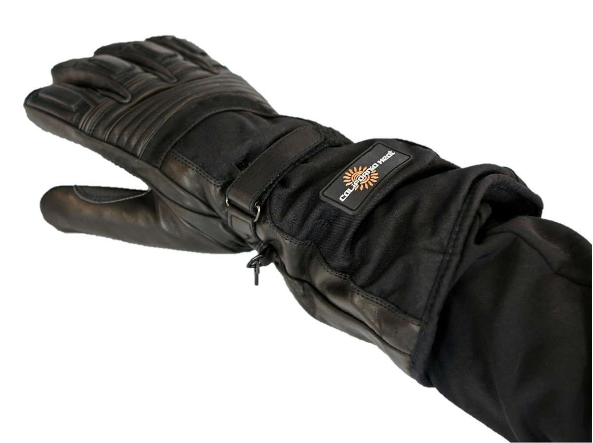 Heated Gauntlet Gloves 12V Motorcycle Clothing Men Women Lifetime  Warranty