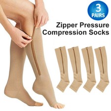 Calze a Compressione per Uomo Stivali Al Ginocchio Taglia 9 Piedi Dolori Arco Supporto Calze