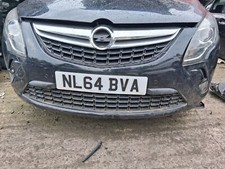 2014 VAUXHALL ZAFIRA C MK3 COMPLETE FRONT BUMPER CARBON FLASH METALLIC 22C