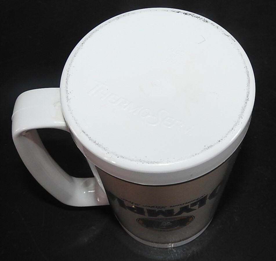Vintage Olympia Beer Stein ThermoServ Plastic Mug Cup Classic Brand