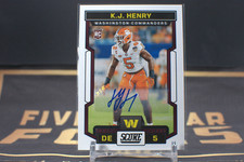 2023 Panini Score K. J. Henry [Signature] #393 **Free Shipping @ $10+**