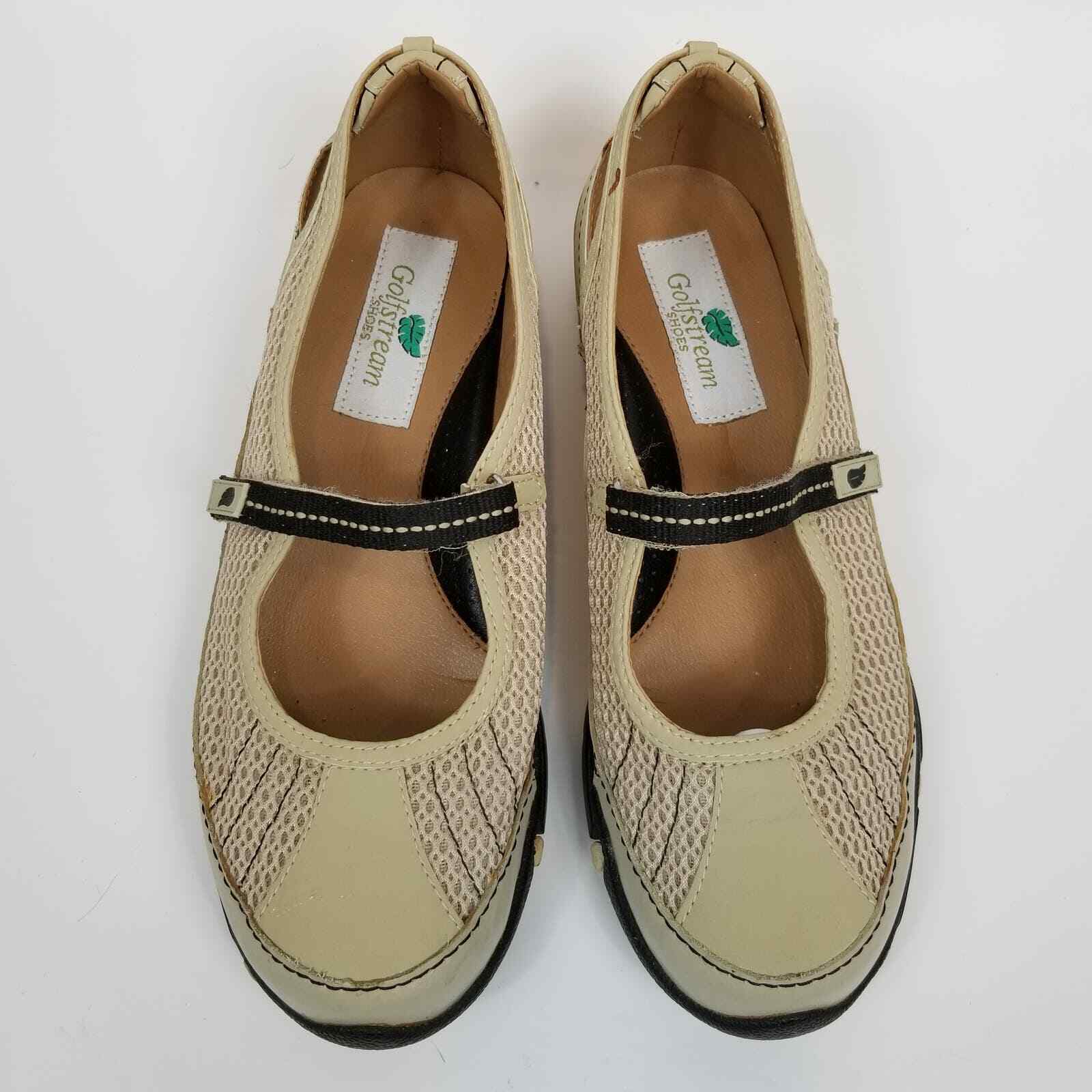 Gulfstream Women's Spikeless Golf Shoes Light Tan Siz… Gem