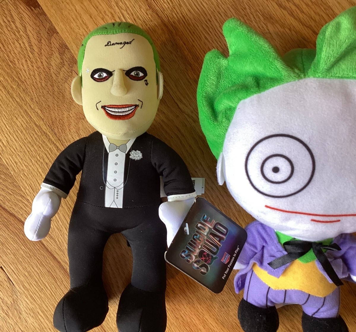 Bleacher Creature Suicide Squad JOKER + DC JOKER Plush - Set of 2