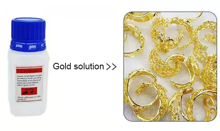 100ml 24K Imported Gold Plating Solution Electroplating Liquid for