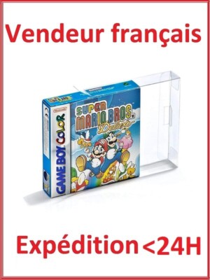 5 pcs - Boîte de protection pour Super Famicom pour jeux japonais étui en plastique transparent
