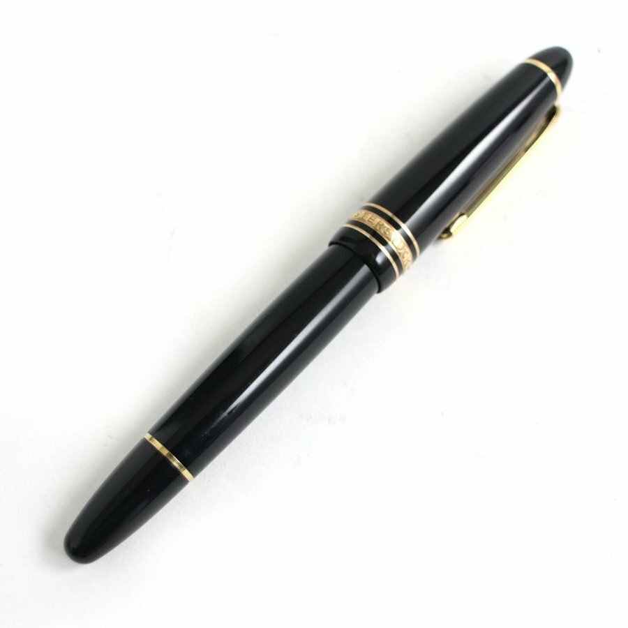◆MONTBLANC モンブラン万年筆 CLASSIC 14K/ct◆ MONTBLANC Meisterstück White Star Resin Fountain Pen Nib 14K