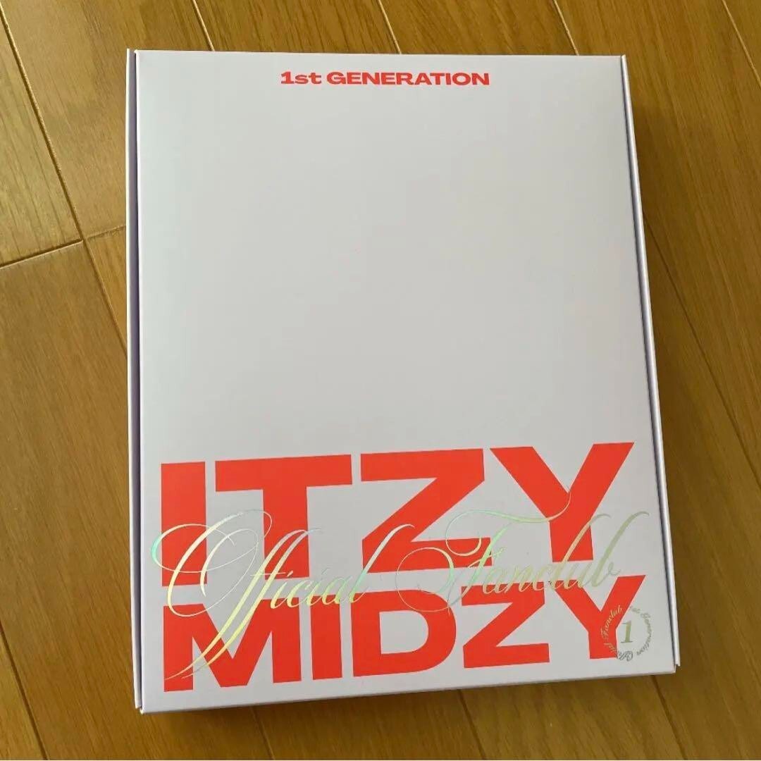 K-POP・アジア ITZY official fanclub midzy 1st ITZY Fan Club MIDZY 1st Generation Term Welcome Kit V Live