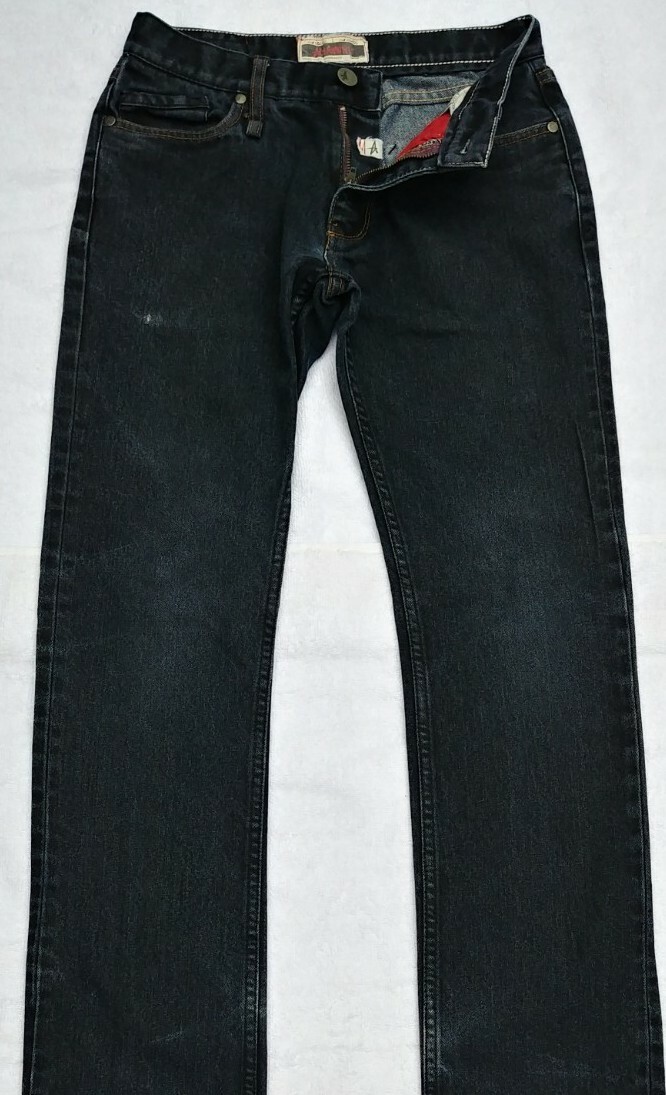 ALTAMONT Men's Wilshire Fit Slim Dark Indigo Blue Jeans EUC Tag 28x32