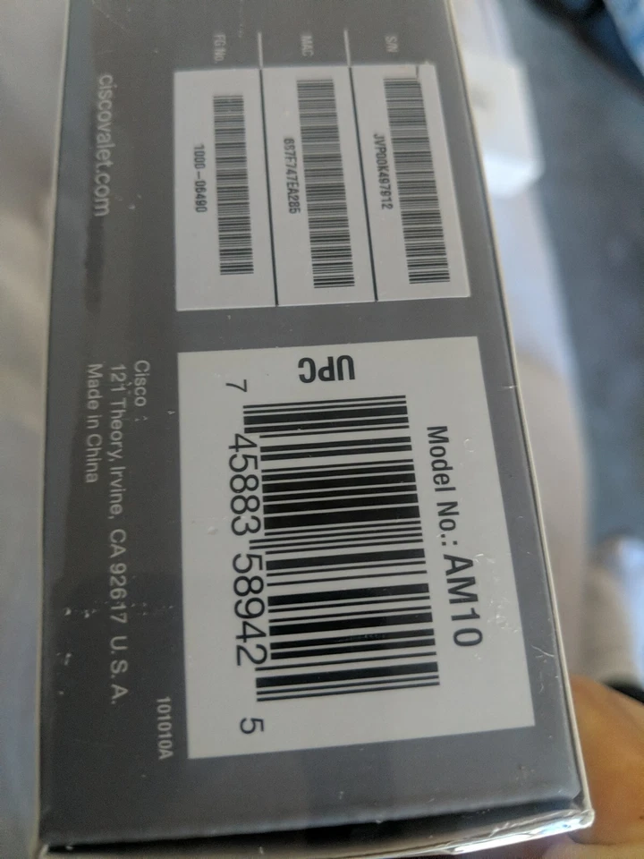 NEW Cisco Valet WIFI 2.4 Connector USB Wireless /g/n Network Adapter/Dongle AM10 - Image 3 of 3